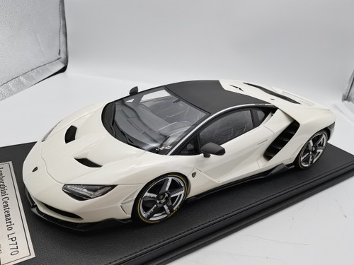 1/12 GL Lamborghini Centenario (White) Car Model Limited