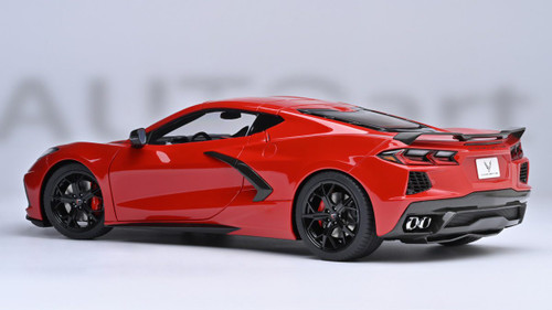 1/18 Top Speed 2025 2026 Chevrolet Corvette C8 ZR1 (Torch Red) Car