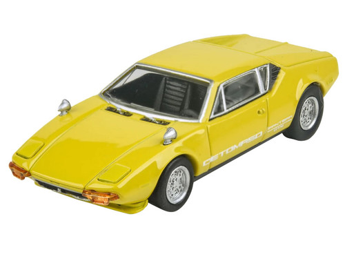 1/64 Paragon 1972 Detomaso Pantera (Yellow) Diecast Car Model
