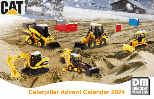 CAT Advent Calendar Total 48 Pieces including CAT Machines & Accessories