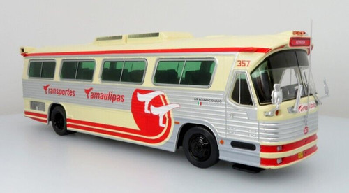 1/43 Iconic Replicas 1980 Dina Olimpico Coach: Tamaulipas Diecast Car Model