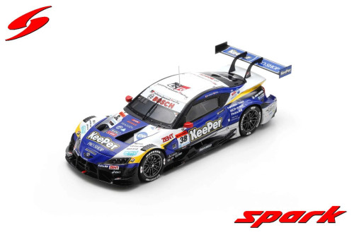 1/43 Spark KeePer CERUMO GR Supra No.38 TGR TEAM KeePer CERUMO GT500 SUPER GT 2024 H. Ishiura - T. Oyu Car Model