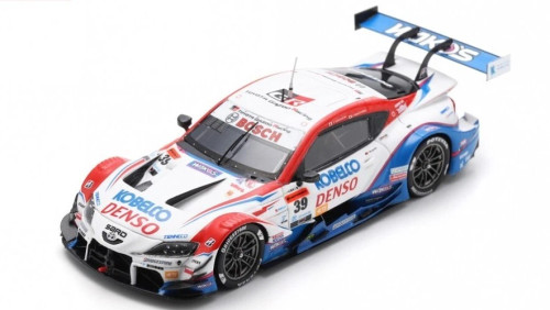 1/43 Spark DENSO KOBELCO SARD GR Supra No.39 TGR TEAM SARD GT500 SUPER GT 2024 Y. Sekiguchi - Y. Nakayama Car Model