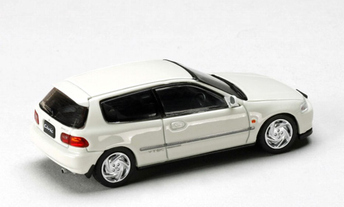 1/64 Hobby Japan JDM64 Honda Civic Type R (EG6) SIR-Ⅱ (Frost White) Car Model