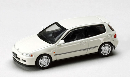 1/64 Hobby Japan JDM64 Honda Civic Type R (EG6) SIR-Ⅱ (Frost White) Car Model