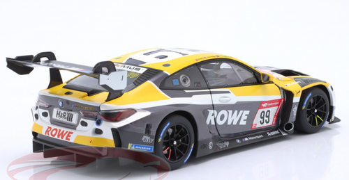 1/18 Minichamps 2023 BMW M4 GT3 #99 24h Nürburgring Rowe Racing Augusto Farfus, Philipp Eng, Connor de Philippi, Nick Yelloly Diecast Car Model
