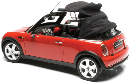 1/12 Kyosho Mini Cooper Convertible (Red) Diecast Car Model