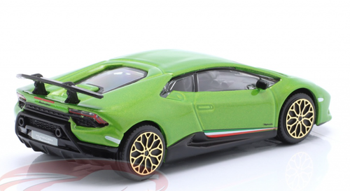 1/43 BBurago 2017 Lamborghini Huracan Performante (Green Metallic) Diecast Car Model