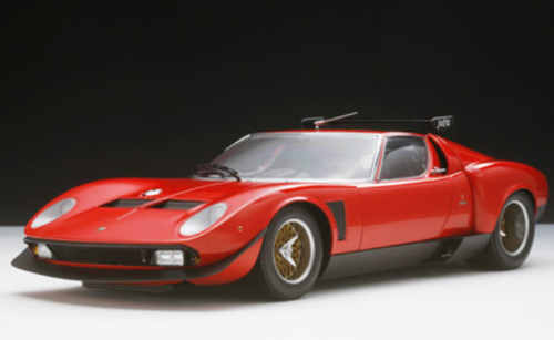 1/12 Kyosho Lamborghini Miura Jota SVR (Red) Diecast Car Model