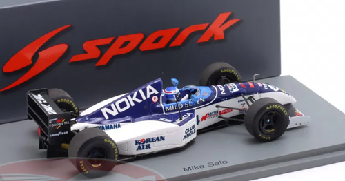 1/43 Spark Tyrrell 023 No.4 Tyrrell Yamaha Italian GP 1995 Mika Salo Car Model
