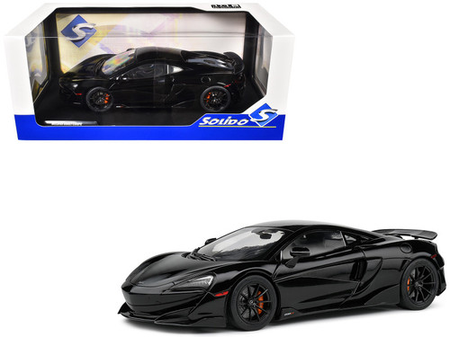 【現在希少】solid 1/18 マクラーレン 600LT 1/18 Solido 2018 McLaren 600LT (Black) Diecast Car Model