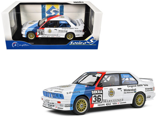 1/18 Solido 1989 BMW M3 E30 #36 Soper DTM Diecast Car Model