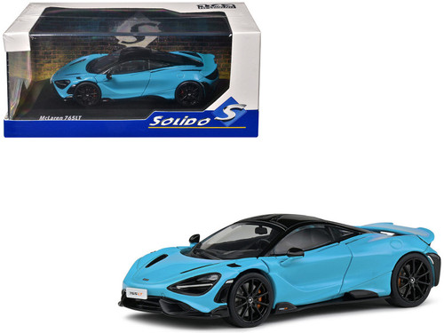 1/43 Schuco 2020 McLaren 765LT (Dark Silver Grey) Car Model
