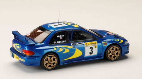 1/43 IG + Hobby Japan 1997 Subaru Impreza Monte Carlo #3 Car Model