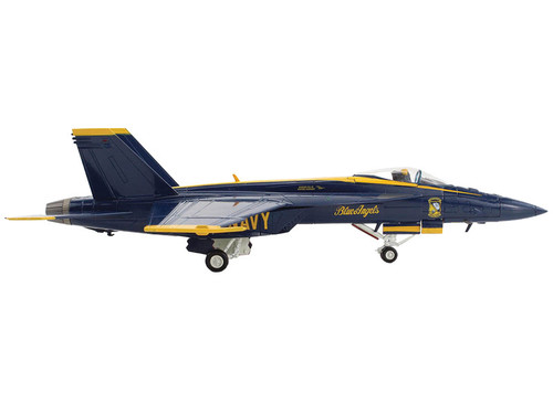 McDonnell Douglas F/A-18E Super Hornet Aircraft "Blue Angels #1-6 Decals" (2021) United States Navy "Air Power Series" 1/72 Diecast Model by Hobby Master