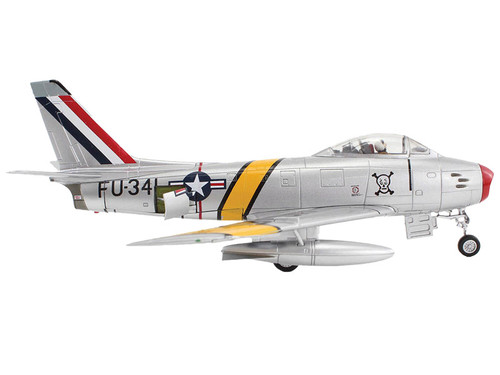 North American F-86F Sabre Fighter Aircraft "MIG Poison Maj. James P. Hagerstrom 67th FBS 18th FBG Korean War" United States Air Force "Air Power Series" 1/72 Diecast Model by Hobby Master
