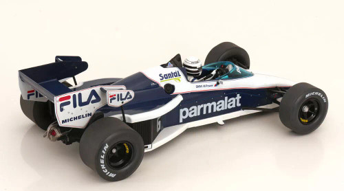 1/18 ModelCarGroup 1983 Formula 1 Riccardo Patrese Brabham BT52 #6 Winner South Africa GP Car Model