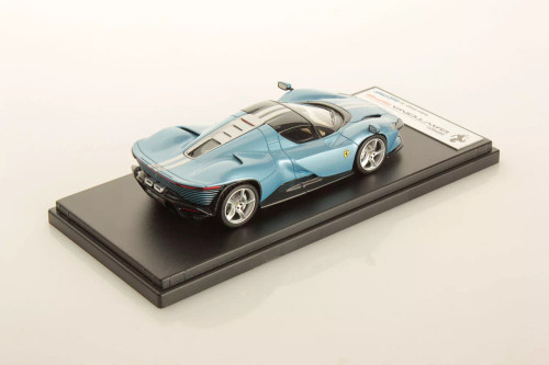 1/43 LookSmart 2022 Ferrari Daytona SP3 Closed Top (Avio Metallic Blue) Car Model