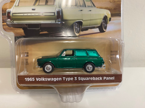 1969 Volkswagen Type 3 Squareback with Roof Rack Dark Green