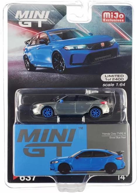 CHASE CAR 1/64 Mini GT 2023 Honda Civic Type-R Pace Car