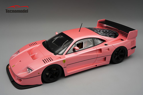 1/18 Tecnomodel Ferrari F40 LM 1996 Press Version Modena Yellow