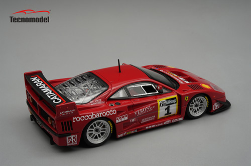 1/43 Tecnomodel Ferrari F40 LM 1996 24H LM Driver L. Della Noce, A