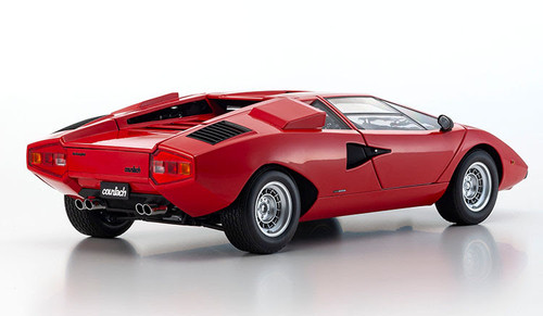 ミニカー KYOSHO 1:18 Lamborghini Countach LP400 Lamborghini Countach LP 400 Red Diecast Model Car | Kyosho