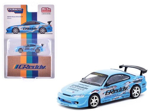 lotus 1/64 Tarmac Works Vertex Nissan Silvia (S15) (Pink Metallic