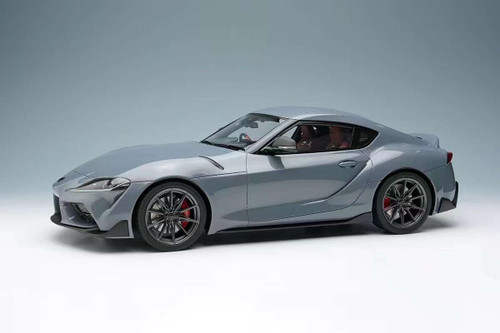 ミニカー 1/18 GR Supra RZ  Matte storm Gray  Make Up IDEA 1/18 Toyota GR Supra RZ 2019 Matt Storm Gray