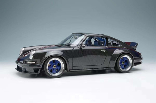 1/18 Make Up 2022 Porsche 911 964 Singer DLS (Gulf Blue) Car Model