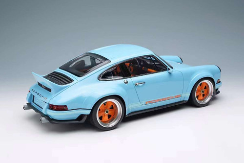 1/18 Make Up 2023 Porsche 911 964 Singer DLS (Indigo Blue