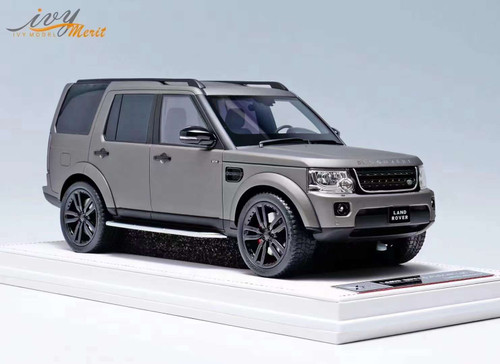 1/18 Ivy Land Rover Discovery 4 (Matte Grey) Car Model Limited 30