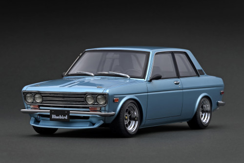 1/18 Ignition Model Datsun Bluebird (510) (Gun Metallic Grey