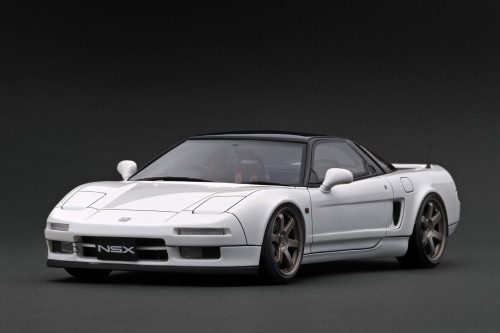 1/64 Honda NSX (NA1) [イグニッションモデル] 1/64 Ignition Model Honda NSX (NA1) Matte Pearl White