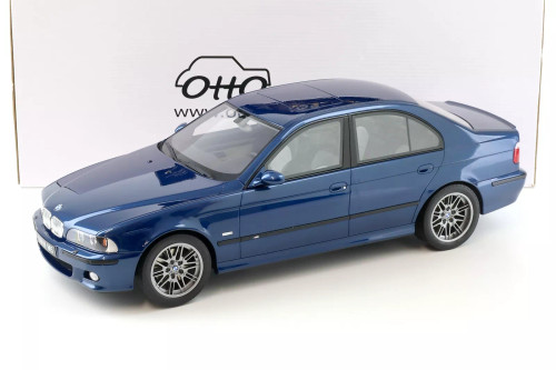 1/18 OTTO BMW E39 M5 (Silver) Resin Car Model Limited