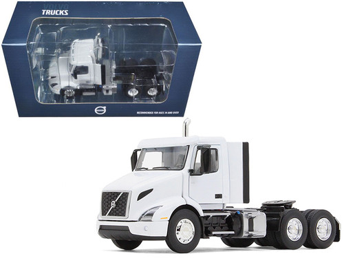 1/50 First Gear Volvo VNR 300 Day Cab White Diecast Car Model