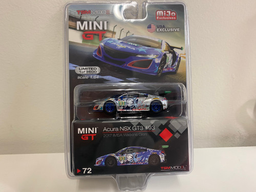 CHASE CAR 1/64 Mini GT 2017 Acura NSX GT3 #93 