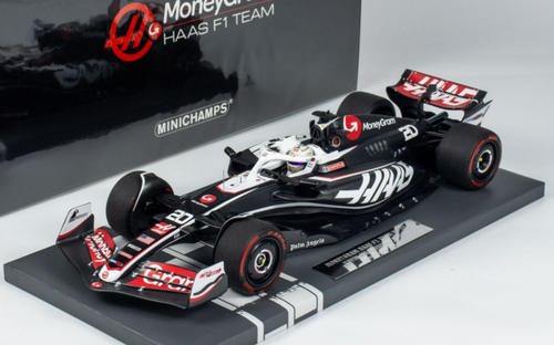 1/18 Minichamps 2024 Formula 1 Kevin Magnussen Haas VF-24 #20 Car Model