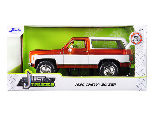 1/24 Jada 1980 Chevrolet Chevy Blazer K5 Copper and White Diecast Car Model