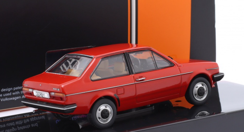 1/43 Ixo 1981 Volkswagen VW Derby MK II (Red) Car Model