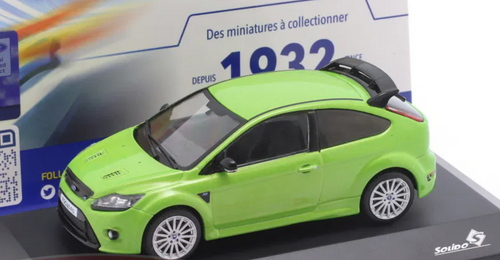 1/43 Solido 2010 Ford Focus MK II RS (Green) Diecast Car Model