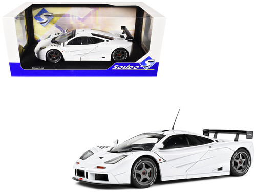 1/18 Solido 1996 McLaren F1 GTR Short Tail (White) Diecast Car