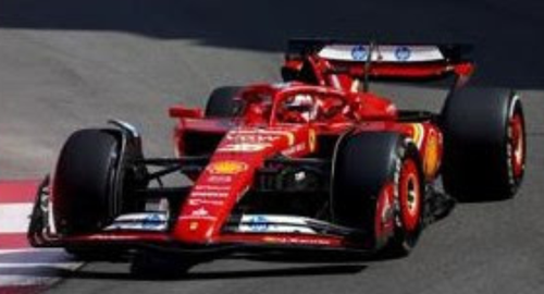 1/18  LookSmart 2024 Formula 1 Ferrari SF-24 Monaco GP Winner #16 Charles Leclerc Car Model