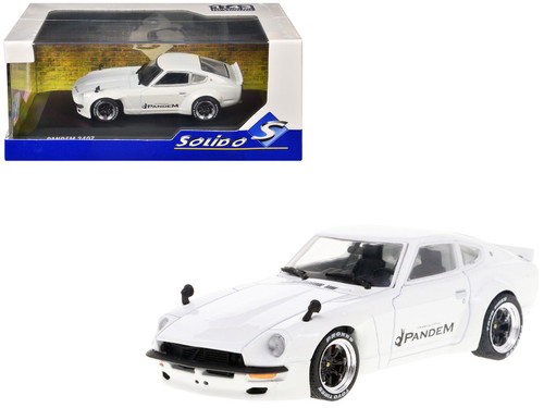 1/43 Solido 1973 Datsun 240Z Rocket Bunny (White) Diecast Car Model