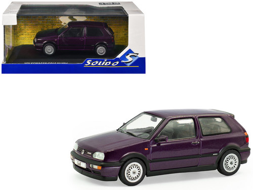 1/43 Solido 1994 Volkswagen VW Golf MK III VR6 (Green) Diecast Car