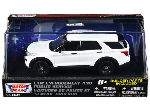 2022 Ford Police Interceptor Utility Black Unmarked 