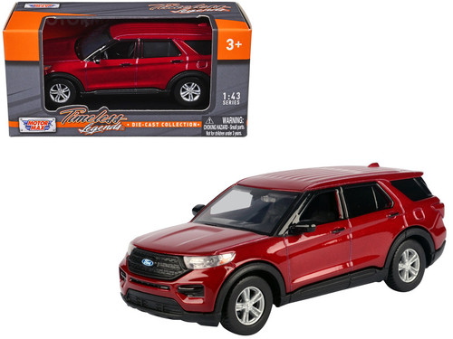 Q 2023 Ford Explorer Red Metallic 