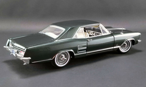 1/18 ACME 1964 Buick Riviera Custom Cruiser (Black) Diecast Car 1/18 ACME 1964 Buick Riviera Custom Cruiser (Black) Diecast Car