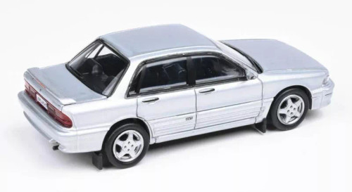1/64 Paragon Mitsubishi Galant VR-4 (Grace Silver) Diecast Car Model