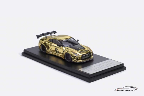 1/64 Model Collect MC Nissan Skyline GT-R R35 LB Works 1.5 (Chrome
